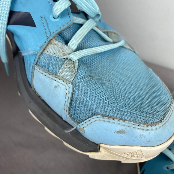 Adidas Terrex Shoes Mens Size 9 Blue Trail‎ Running Athletic Outdoor S80906 Grip - Picture 8 of 11